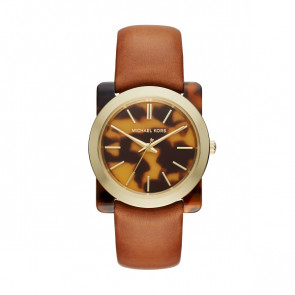 Horlogeband Michael Kors MK2484 Leder Bruin 22mm