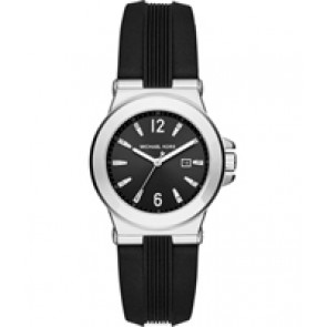 Horlogeband Michael Kors MK2499 Silicoon Zwart 20mm