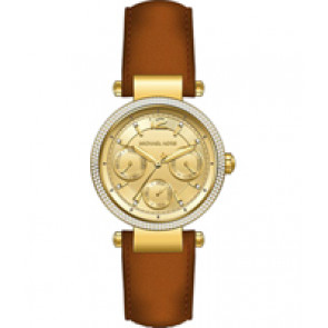 Horlogeband Michael Kors MK2504 Leder Bruin 16mm