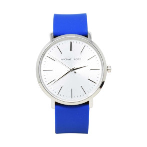 Horlogeband Michael Kors MK2535 Silicoon Blauw 20mm