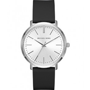 Horlogeband Michael Kors MK2537 Silicoon Zwart 20mm