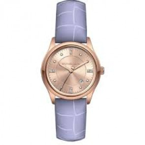 Horlogeband Michael Kors MK2550 Leder Paars 18mm