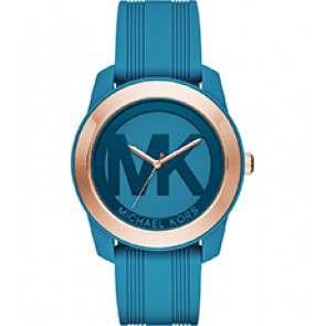 Horlogeband Michael Kors MK2559 Silicoon Blauw 22mm
