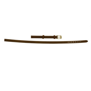 Horlogeband Michael Kors MK2603 Onderliggend Leder Bruin 8mm
