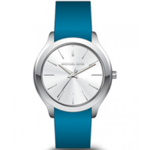 Horlogeband Michael Kors MK2609 Silicoon Blauw 20mm