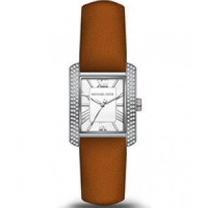 Horlogeband Michael Kors MK2612 Leder Bruin 18mm
