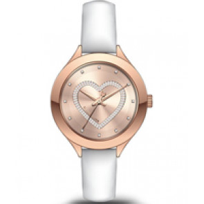 Horlogeband Michael Kors MK2645 Leder Wit 14mm