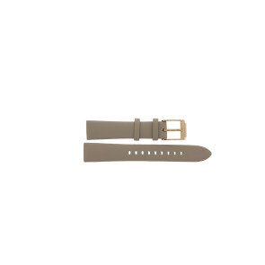 Horlogeband Michael Kors MK2673 Leder Beige 18mm