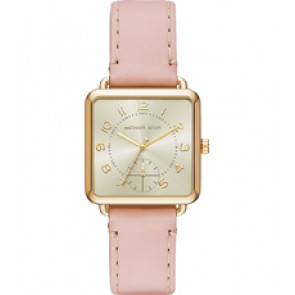 Horlogeband Michael Kors MK2674 Leder Roze 18mm
