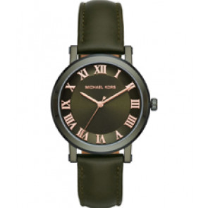 Horlogeband Michael Kors MK2701 Leder Groen 18mm