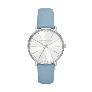 Horlogeband Michael Kors MK2739 Leder Lichtblauw 18mm