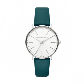 Horlogeband Michael Kors MK2746 Leder Turquoise 18mm