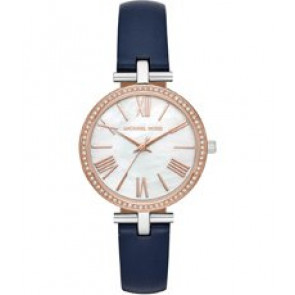 Horlogeband Michael Kors MK2833 Leder Blauw 12mm