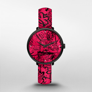 Horlogeband Michael Kors MK2867 Leder Bi-Color 14mm