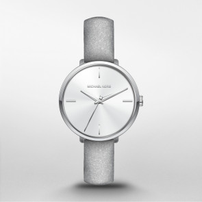 Horlogeband Michael Kors MK2880 Leder Grijs 14mm