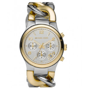 Horlogeband Michael Kors MK3199 Staal Bi-Color 24mm