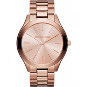 Horlogeband Michael Kors MK3205B Roestvrij staal (RVS) Rosé 24mm