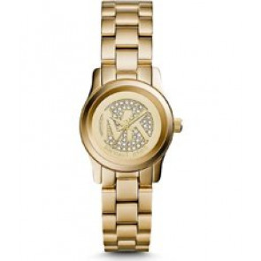 Horlogeband Michael Kors MK3304 Roestvrij staal (RVS) Doublé 14mm