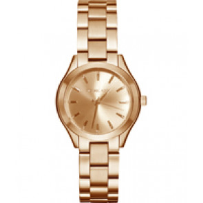 Horlogeband Michael Kors MK3466 Roestvrij staal (RVS) Rosé 14mm