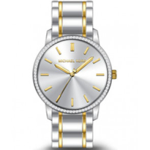 Horlogeband Michael Kors MK3539 Staal Bi-Color 18mm