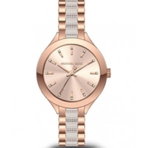 Horlogeband Michael Kors MK3573 Staal Rosé 14mm