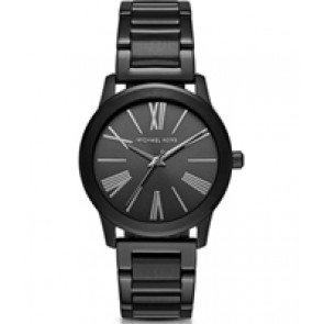 Horlogeband Michael Kors MK3618 Staal Zwart 20mm