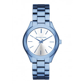 Horlogeband Michael Kors MK3674 Staal Blauw 16mm