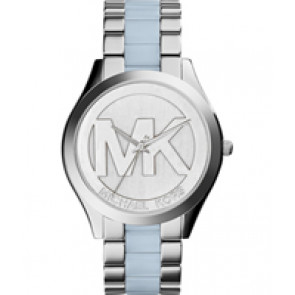 Horlogeband Michael Kors MK4323 Roestvrij staal (RVS) Blauw 20mm