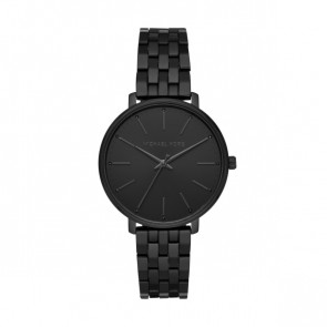 Horlogeband Michael Kors MK4455 Staal Zwart 16mm