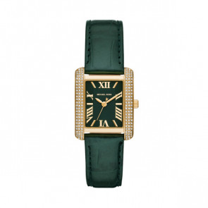 Horlogeband Michael Kors MK4697 Leder Groen 18mm