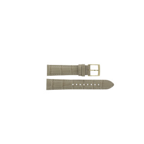 Horlogeband Michael Kors MK4964 Leder Beige 18mm
