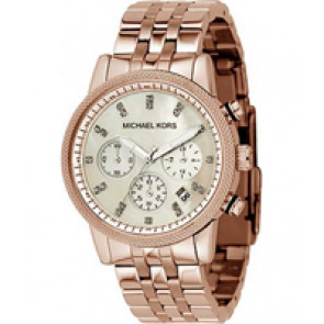 Horlogeband Michael Kors MK5026 Staal Rosé 18mm