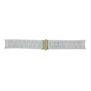 Horlogeband Michael Kors MK5145 Staal Wit 20mm