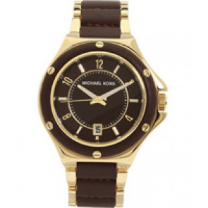 Horlogeband Michael Kors MK5169 Roestvrij staal (RVS) Bruin 22mm