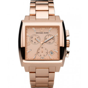 Horlogeband Michael Kors MK5331 Roestvrij staal (RVS) Rosé 20mm