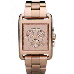 Horlogeband Michael Kors MK5488 Roestvrij staal (RVS) Rosé 24mm