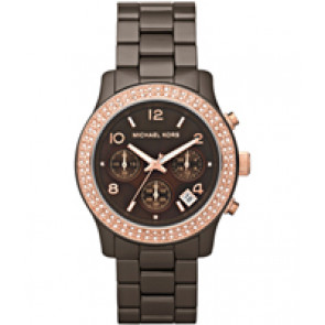 Horlogeband Michael Kors MK5517 Keramiek Bruin 20mm