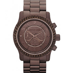 Horlogeband Michael Kors MK5543 Staal Bruin 24mm