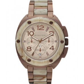 Horlogeband Michael Kors MK5594 Staal Bruin 22mm