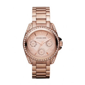 Horlogeband Michael Kors MK5613 Staal Rosé 16mm