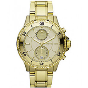 Horlogeband Michael Kors MK5619 Roestvrij staal (RVS) Doublé 18mm