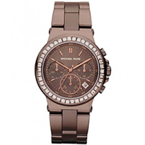 Horlogeband Michael Kors MK5624 Staal Bruin 22mm