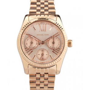 Horlogeband Michael Kors MK5809 Roestvrij staal (RVS) Rosé 20mm