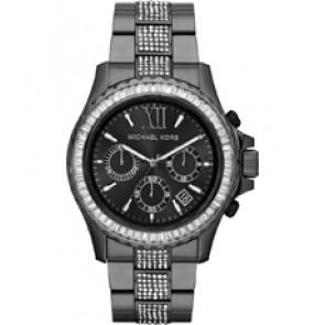 Horlogeband Michael Kors MK5829 Staal Antracietgrijs 22mm