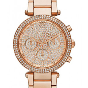 Horlogeband Michael Kors MK5857 Staal Rosé 20mm