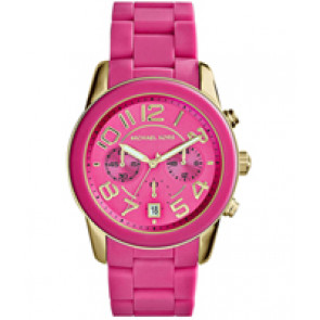 Horlogeband Michael Kors MK5890 Staal Roze 22mm