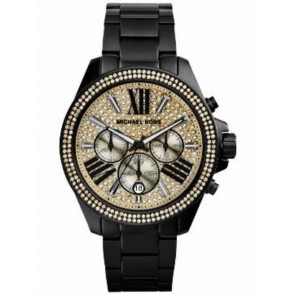 Horlogeband Michael Kors MK5961 Staal Zwart
