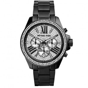 Horlogeband Michael Kors MK6059 Staal Zwart 20mm