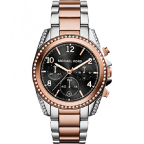 Horlogeband Michael Kors MK6093 Staal Bi-Color 20mm