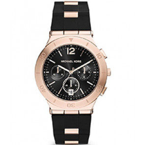 Horlogeband Michael Kors MK6173 Silicoon Bi-Color 22mm